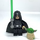 KoloToys Luke Skywalker and Grogu Minifigures Star Wars The Mandalorian Baby Yoda Minifigures