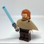 KoloToys Obiwan Kenobi Minifigure Star Wars Desert Appearance Jedi with Lightsaber Minifigures