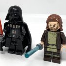 KoloToys Darth Vader vs Obiwan Kenobi Minifigures Star Wars Jedi and Sith Minifigures