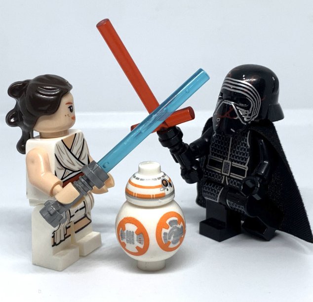 KoloToys Kylo Ren Rey and BB-8 Minifigures Star Wars The Force Awakens Minifigures