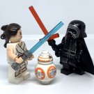 KoloToys Kylo Ren Rey and BB-8 Minifigures Star Wars The Force Awakens Minifigures