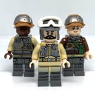 KoloToys 3 Rebel Soldier Minifigures Star Wars Rebel Trooper Minifigures