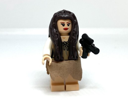 KoloToys Endor Leia Minifigure Star Wars Princess Leia Ewok Village Minifigures