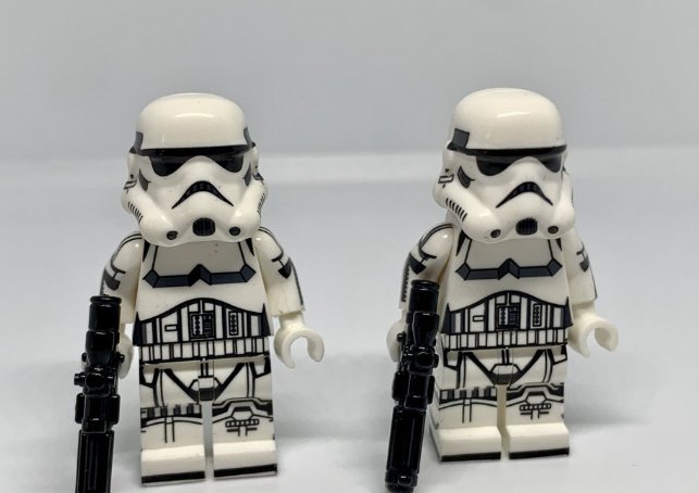 KoloToys 2 Stormtrooper Minifigures Star Wars Imperial Army Minifigures