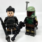 KoloToys Boba Fett and Fennec Shand Star Wars The Mandalorian Book of Boba Fett Minifigures