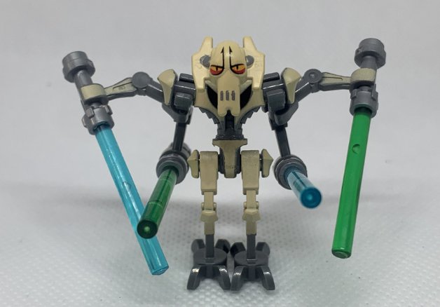 KoloToys General Grievous Minifigure Star Wars Droid Tan Minifigures