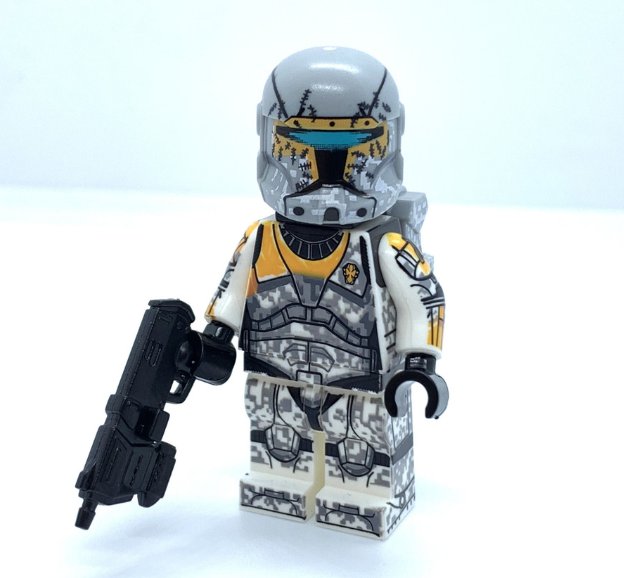 KoloToys Gregor Clone Commando Minifigure Star Wars Clone Commando with DC-17m Minifigures