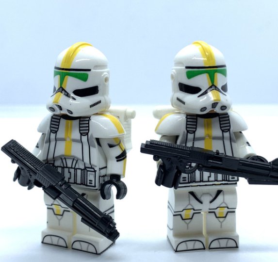 KoloToys 327th Star Corps Jet Trooper Minifigures Star Wars Clone Troopers Minifigures