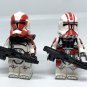 KoloToys Clone Captain Grey and Captain Styles Minifigures Star Wars Clone Troopers Minifigures