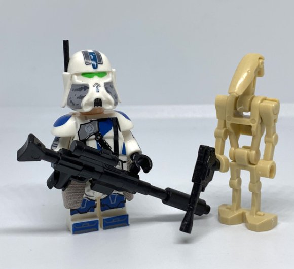 KoloToys 501st Clone Trooper Star Wars The Clone Wars 501st Sniper vs Battle Droid Minifigures