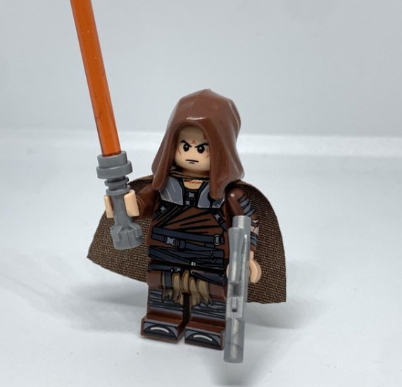 KoloToys Starkiller Minifigure Star Wars The Force Unleashed Hooded Minifigures