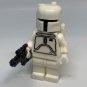 KoloToys Classic White Prototype Boba Fett Star Wars Mandalorian Bounty Hunter Minifigures