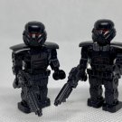 KoloToys 2 Dark Trooper Minifigures Star Wars The Mandalorian Droids with Blasters Minifigures