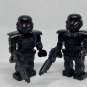 KoloToys 2 Dark Trooper Minifigures Star Wars The Mandalorian Droids with Blasters Minifigures