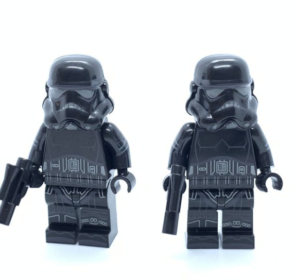 KoloToys 2 Shadow Stormtrooper Minifigures Star Wars Imperial Army Minifigures