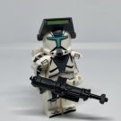 KoloToys Clone Commando Star Wars Battlefront with Armor and Blaster (Grey) Minifigures