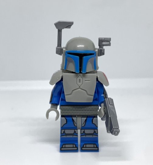 KoloToys Blue/Grey Death Watch Mandalorian Minifigures Star Wars The Clone Wars Minifigures