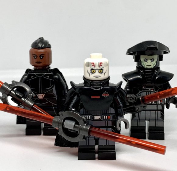 KoloToys Inquisitor Minifigures Star Wars Kenobi Grand Inquisitor, Fifth Brother, Reva Minifigures