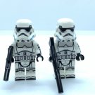KoloToys 2 Stormtrooper Minifigures Star Wars Imperial Army Troopers with Blasters Minifigures