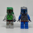 KoloToys Classic Boba Fett and Jango Fett Star Wars Mandalorian Bounty Hunters Minifigures