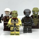 KoloToys Star Wars Bounty Hunter Minifigures Bossk Zuckuss 4-LOM Dengar Minifigures