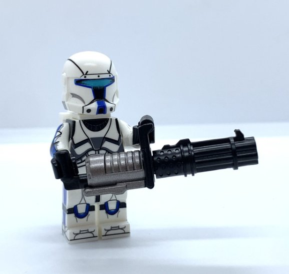 KoloToys Clone Commando Voca Minifigure Star Wars Clone Commando with Heavy Blaster Minifigures