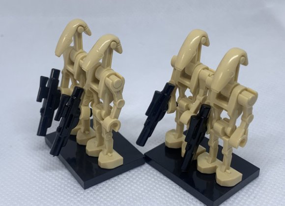 KoloToys Battle Droid Minifigures Star Wars B1 Battle Droids Minifigures