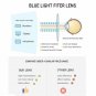 Blue Light Blocking Glasses/Anti Blue Light/Reflecter Computer Gaming/Xbox Gamer