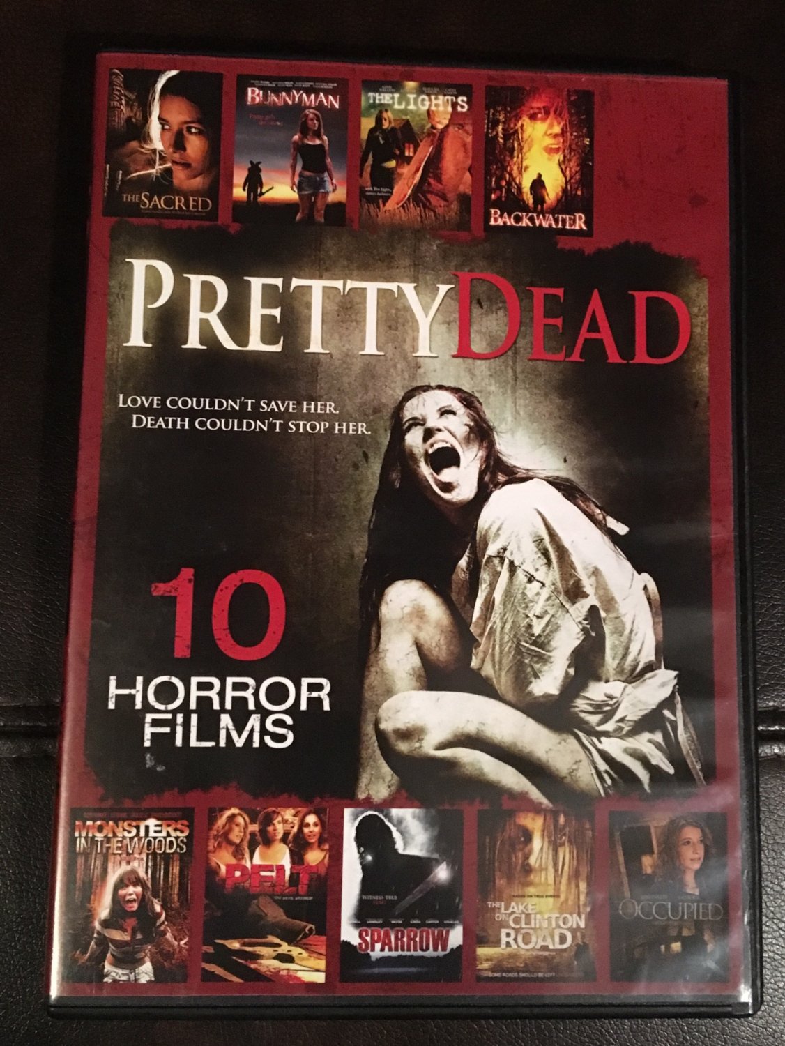 10 Horror Films DVD Movies