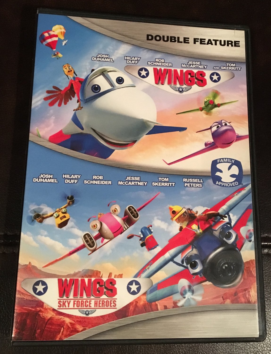Wings & Wings Sky Force Double Feature DVD Movies
