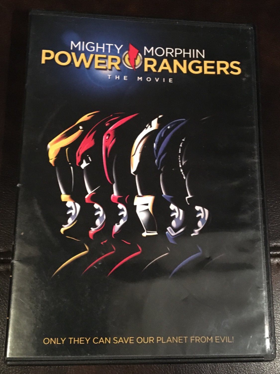 Mighty Morphin Power Rangers The Movie DVD Cover