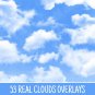 53 Real cloud overlay, clouds photoshop overlay PNG