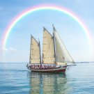 30 Rainbow Photoshop overlays:rainbow photoshop overlays rainbow sky PNG