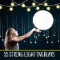 String light overlays&iuml;&frac14;�Christmas string lights,PNG photo