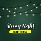 Starlight overlays：Candlelight overlay photoshop overlays Christmas overlays