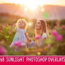 Sunlight overlays：Sunlight photoshop overlays Digital Backdrop PNG format