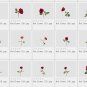 31 red rose overlays:romantic bokeh frame photoshop rose overlays