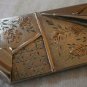Antique Victorian SILVER & GOLD BROOCH - Heavy!!!!