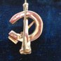 Antique VICTORIAN 1872 H/M SILVER PIN BROOCH LUCKY HORSESHOE EQUESTRIAN !!!