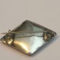 Antique Vintage  Silver Scottish Agate Victorian Brooch.