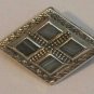 Antique Vintage  Silver Scottish Agate Victorian Brooch.