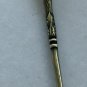 ANTIQUE VINTAGE SET OF SIX ARRAS FRENCH TEASPOONS GILT FINISH!!!