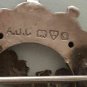 Antique Victorian Silver "Best Wishes" Horseshoe Sweetheart Brooch Chester 1906!