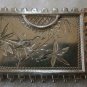 Antique Vintage Victorian Aesthetic Period Silver Brooch with a Postage Edge!!!