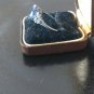 Antique Vintage Edwardian Ring Silver- Sapphire and Zircon Size UK O, US 7