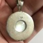 Antique Vintage Late Edwardian Rare Blue Pearl Sterling Silver Necklace / Chain.