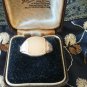 Antique Vintage 1930-s Gold Over Sterling Silver Signet Size UK R, US 8.5 4.75 g