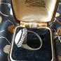 Antique Vintage Victorian Sterling Silver Cameo Ring Size UK M US 6 1/4