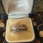 Antique Vintage Celtic Sheffield 1905 Sterling Silver 925 Band Ring UK K, US 5
