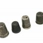 Antique 4 X Edwardian Solid Silver Sewing Thimbles Inc Charles Horner 12.2 gram